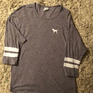 Victoria Secret gray t-shirt small